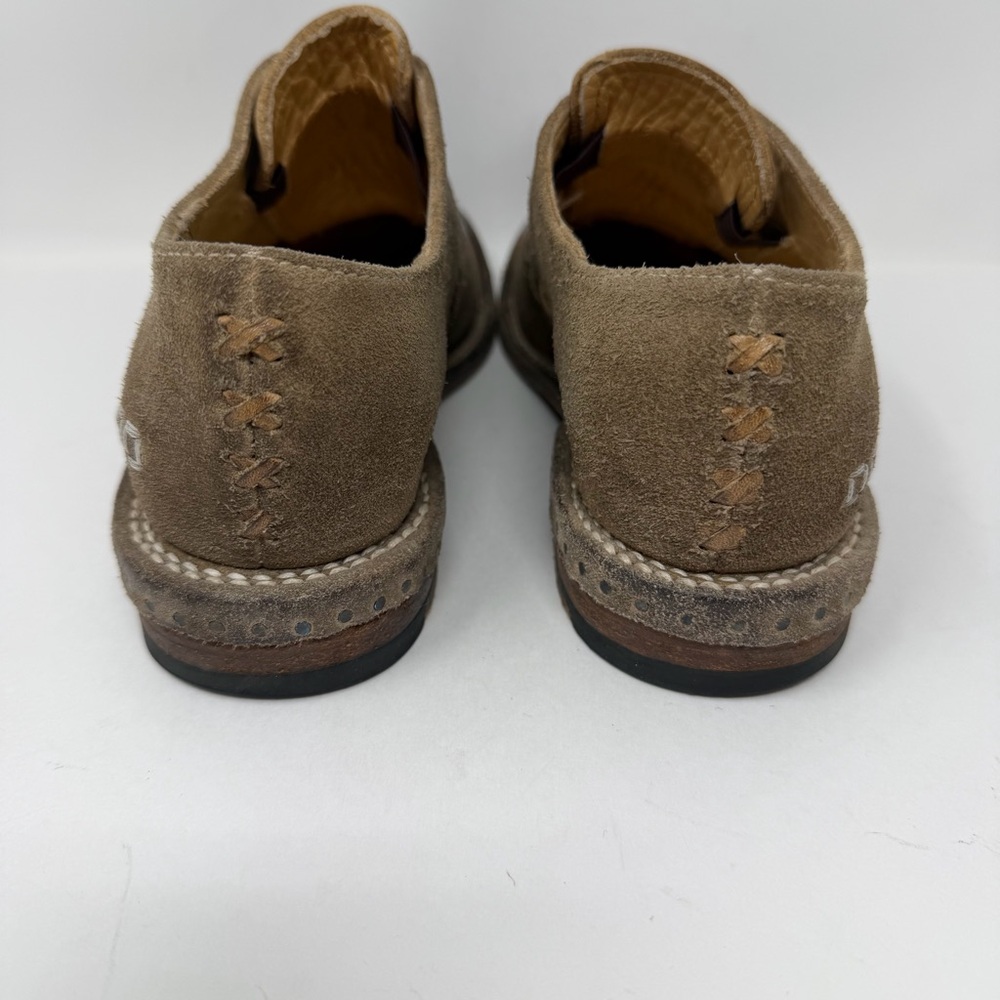 Bed Stu Rose Brown Cap Toe Slip-On Oxfords Shoes Leather Size 6 - Picture 6 of 10